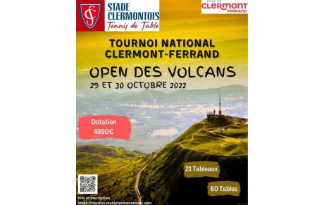 Open des volcans